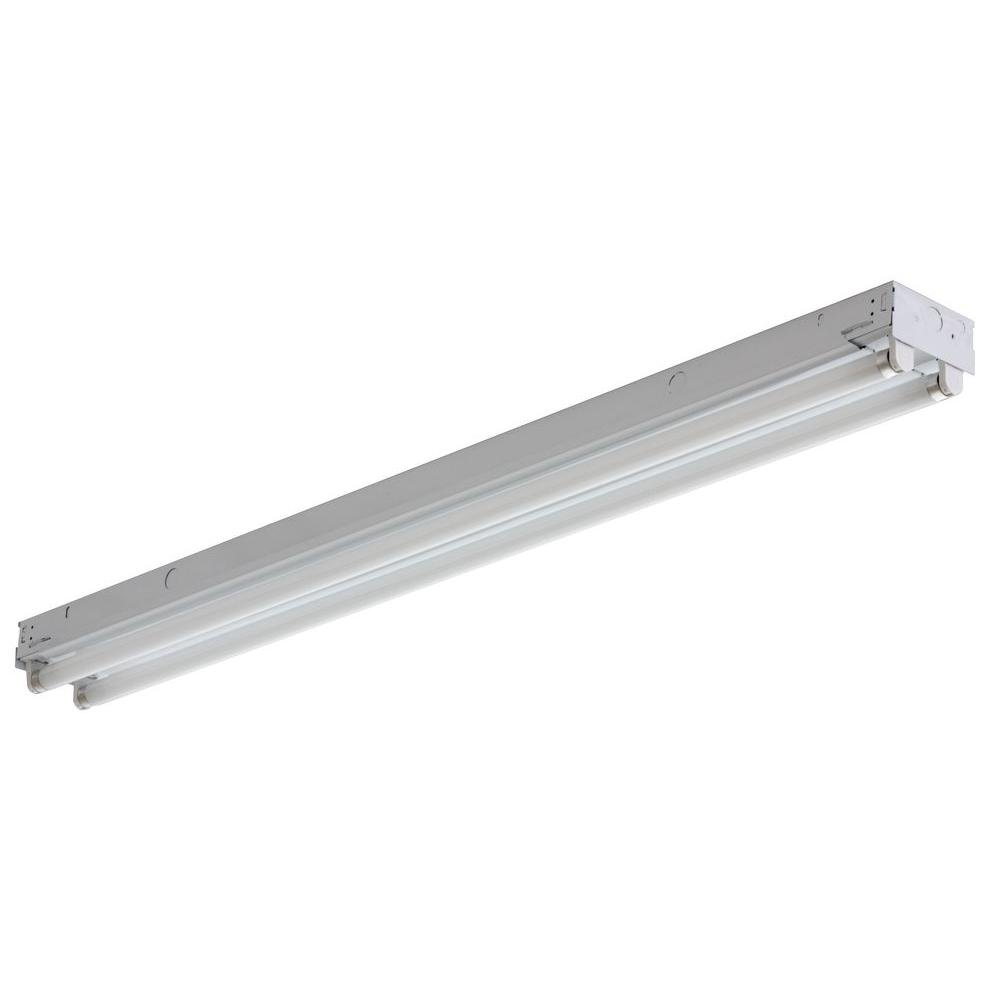 Lithonia Lighting C 240 120 MBE 2INKO Strip Light, 4-Foot,Residential 120V Ballast