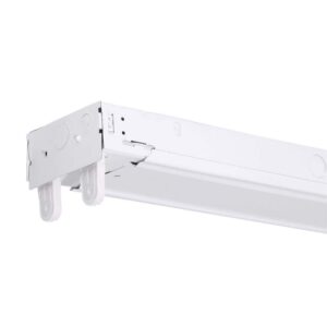 Lithonia Lighting C 240 120 MBE 2INKO Strip Light, 4-Foot,Residential 120V Ballast