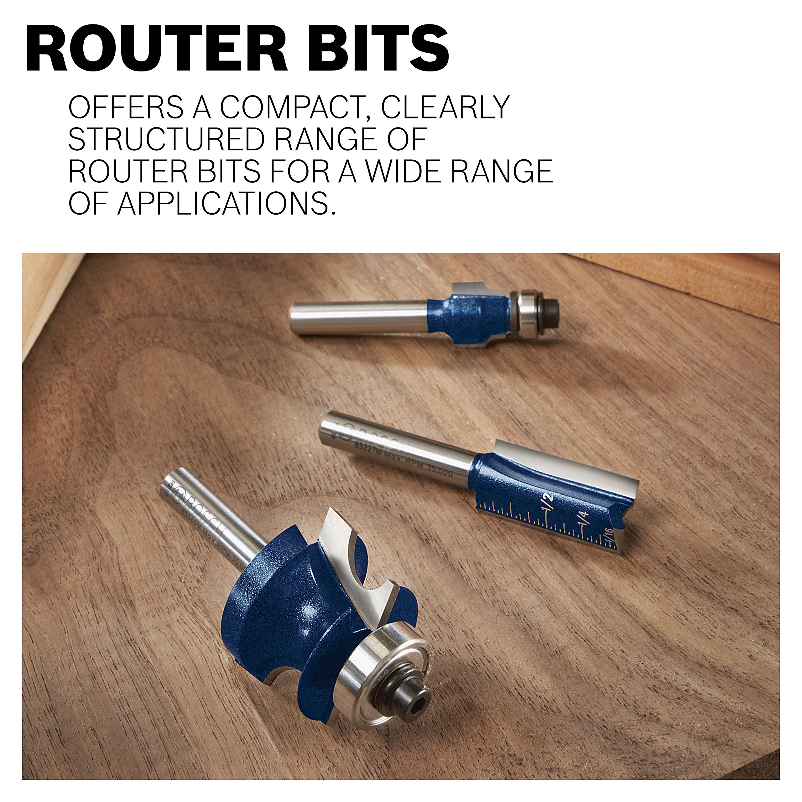 Bosch 84306M 90 degree x 3/4 In. Carbide Tipped V-Groove Bit