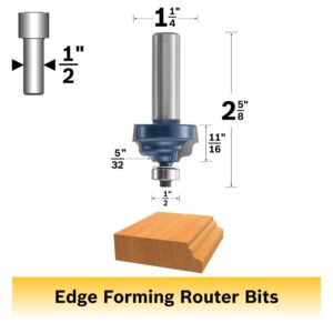 BOSCH 85607M 1-1/4 In. x 11/16 In. Carbide Tipped Wavy Edge Bit