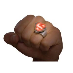 Rubies Superman Metal LED Ring