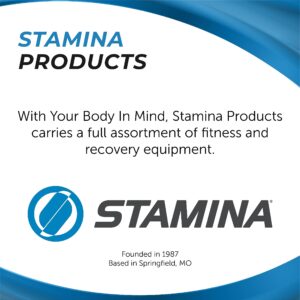 Stamina Products 40-0069 Spacemate Adjustable Folding Exercise Fitness Stepper Machine with Digital Monitor and Transport Wheels