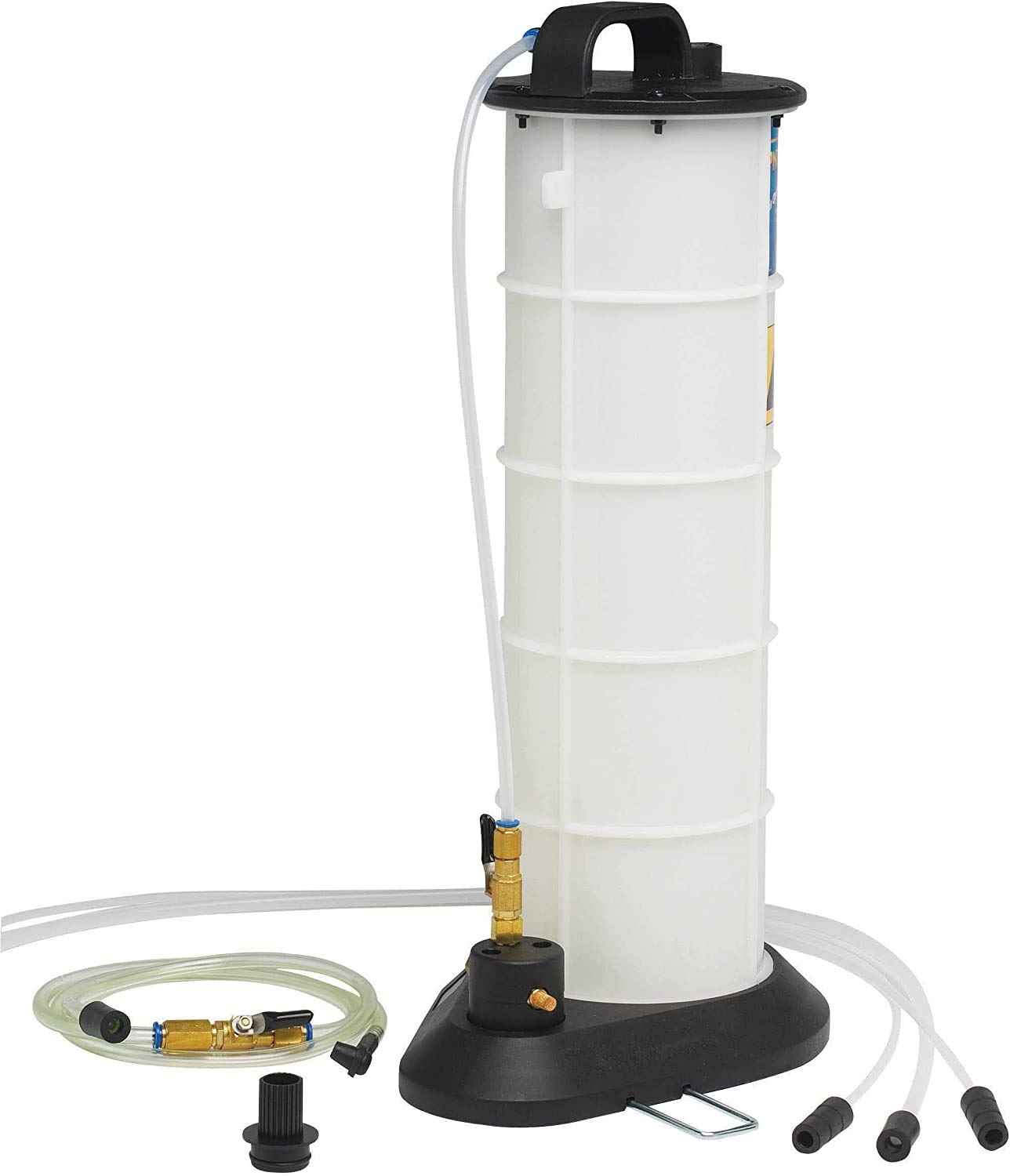 Mityvac MV7300 Pneumatic Air Operated Fluid Evacuator with Accessories for Draining Engine Oil or Transmission Fluid Directly Through The Dipstick Tubes