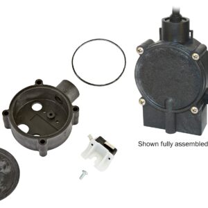 Little Giant SPRK-1 Sump Pump Diaphragm Switch Repair Kit with Casing, Black, 599300