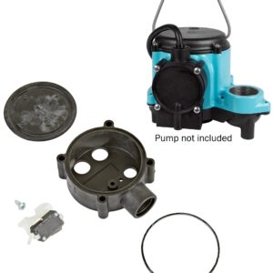 Little Giant SPRK-1 Sump Pump Diaphragm Switch Repair Kit with Casing, Black, 599300