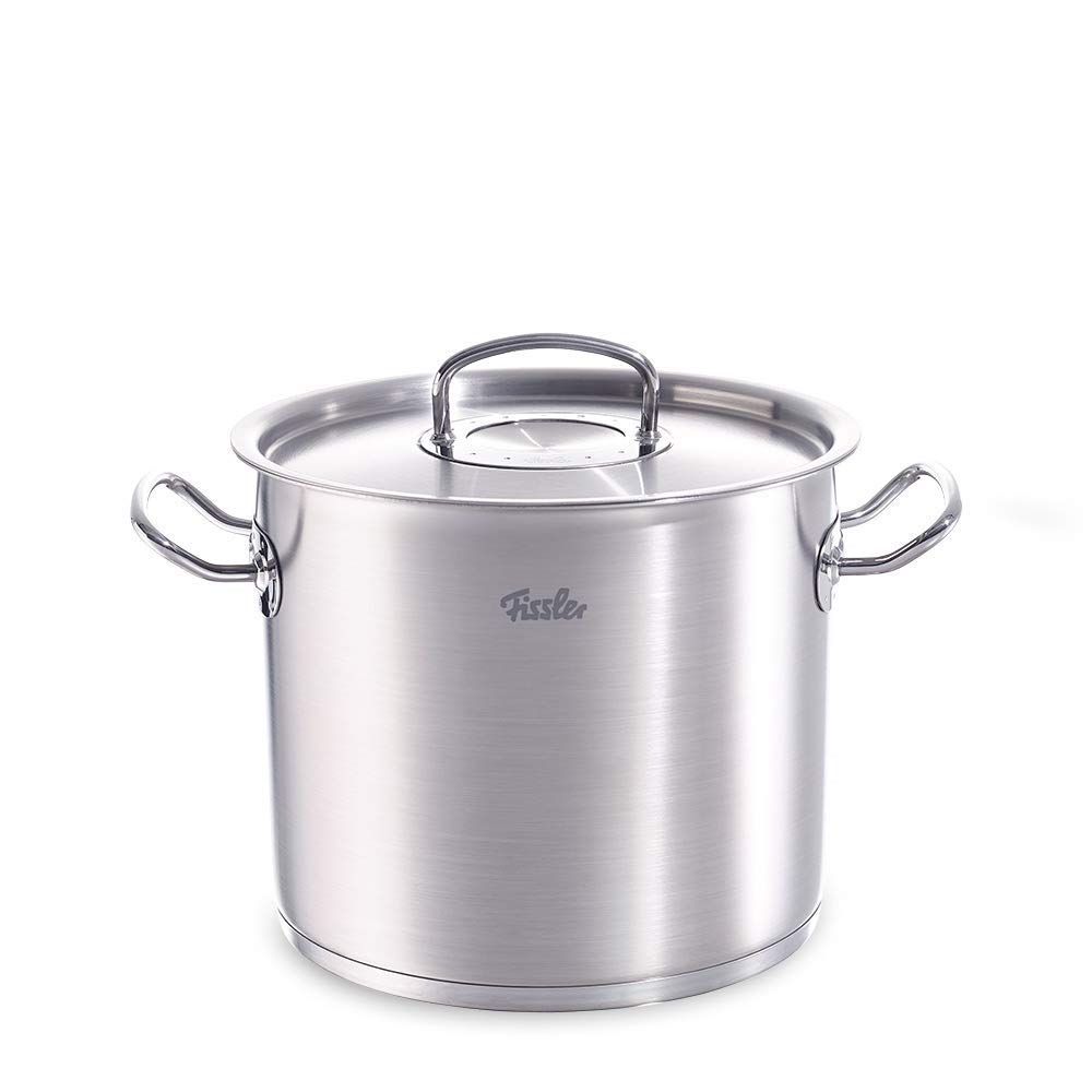 Fissler Original-Profi Collection 2019 Stainless Steel Tall Stock Pot, 9.6 Quart