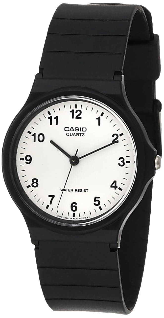 Casio Unisex MQ24-7B Analog Black Resin Strap Casual Watch