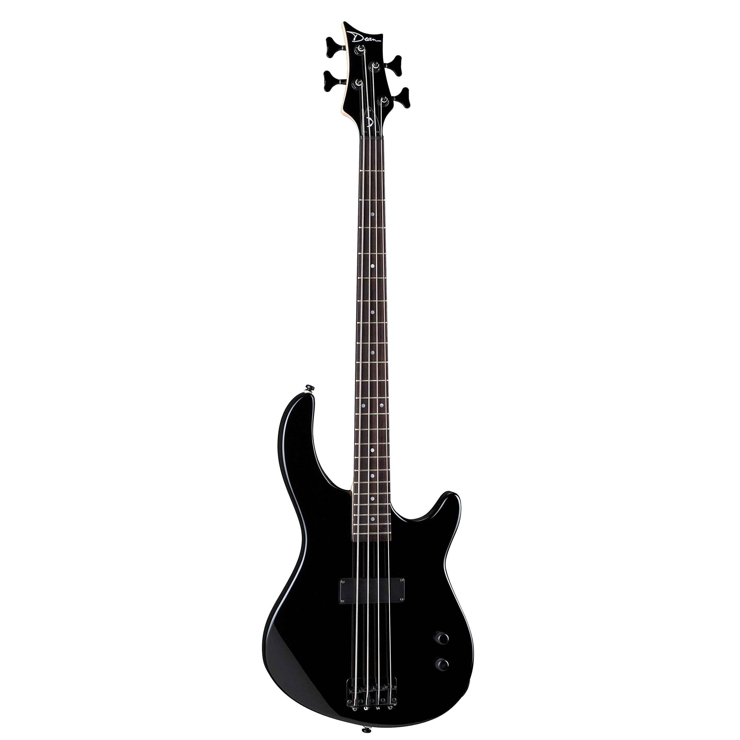 Dean Edge 09 Bass and Amp Pack with Classic Black Dean Edge 09 Bass Guitar, Bass Amp, Gig Bag, Tuner, Cord, Strap, and Picks