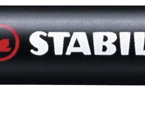 STABILO PERMANENT OHP UNIVERSAL MARKER PENS - WALLET of 8 (ASSORTED COLOURS) - FINE 0.7MM 842/8