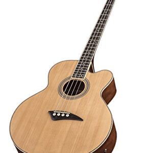 Dean EABC Cutaway Acoustic-Electric Bass Guitar - Natural