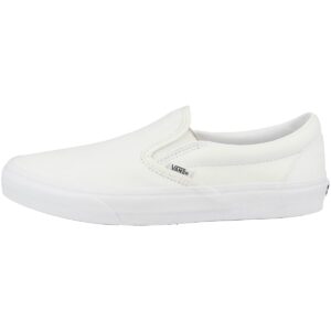 vans classic slip ons skate shoes sneakers canvas surf true white 8 men 9.5 women