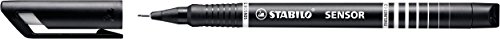 STABILO Sensor Fineliner Pen, Black