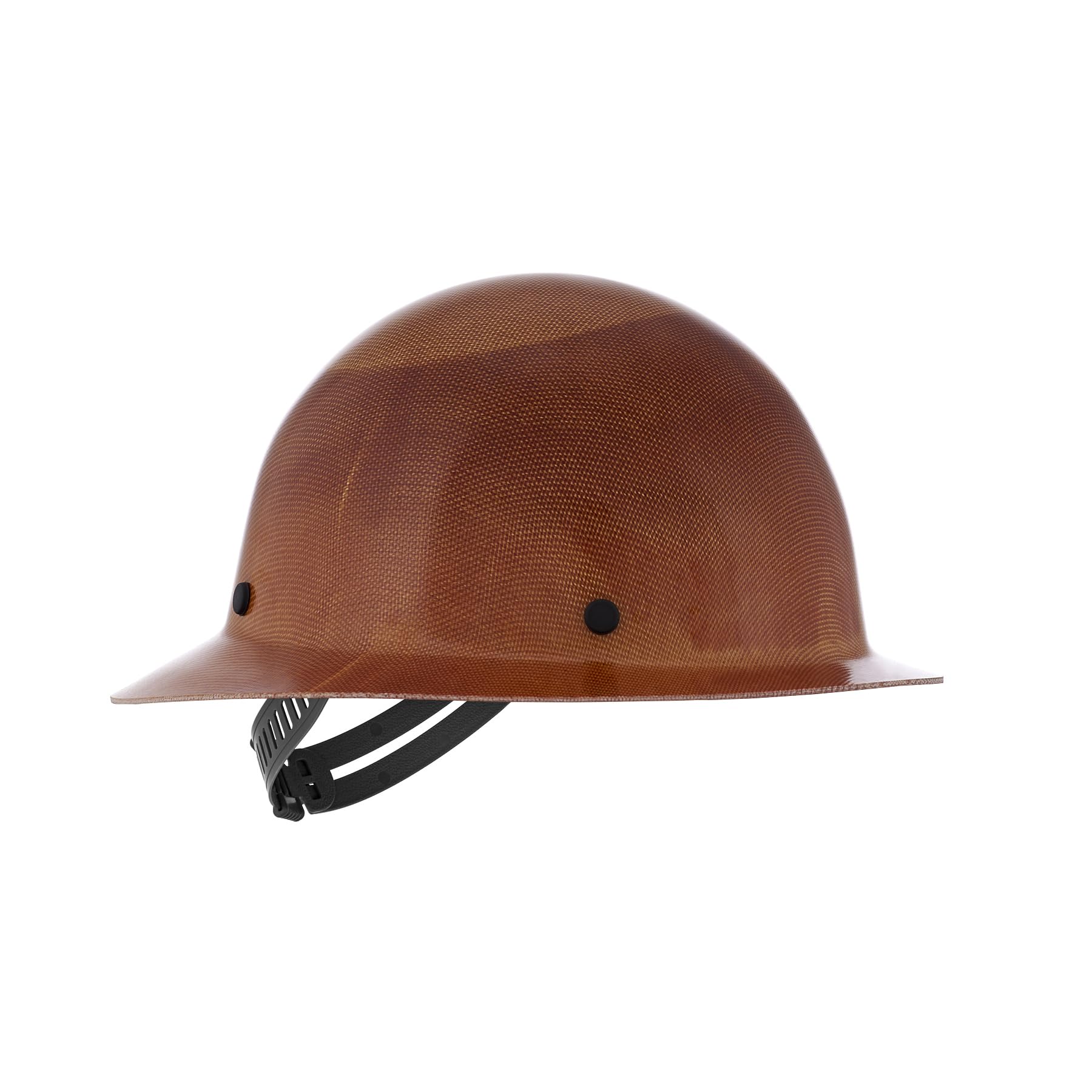 MSA 454664 Skullgard Full-Brim Hard Hat With Staz-On Pinlock Suspension, Non-Slotted Cap, Made Of Phenolic Resin, Radiant Heat Loads Up To 350F - Standard Size In Natural Tan