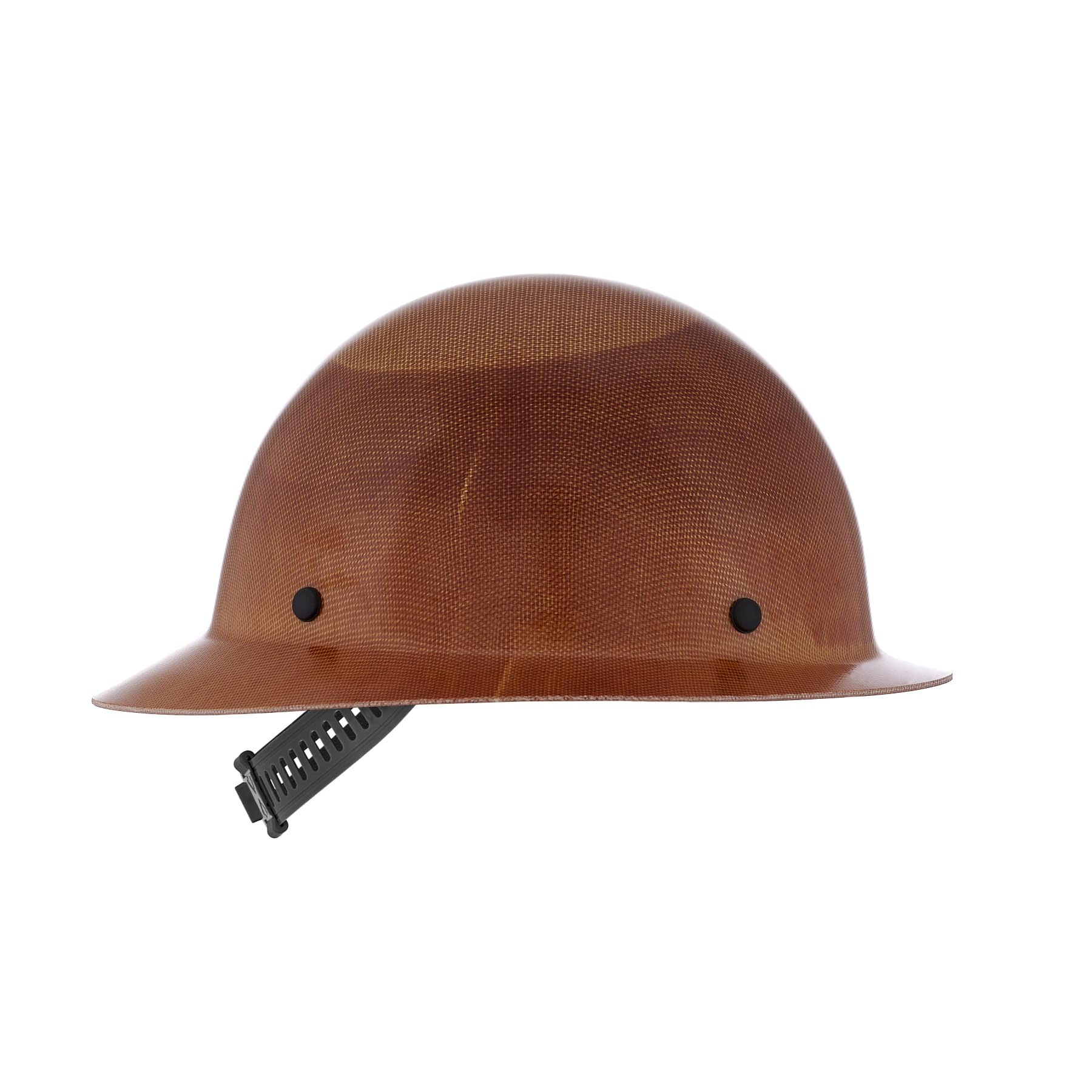 MSA 454664 Skullgard Full-Brim Hard Hat With Staz-On Pinlock Suspension, Non-Slotted Cap, Made Of Phenolic Resin, Radiant Heat Loads Up To 350F - Standard Size In Natural Tan