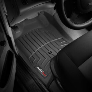 WeatherTech Custom Fit FloorLiners for Ford Ranger - 1st Row (440241), Black