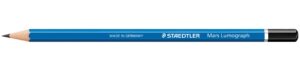 staedtler lumograph 1 dozen drawing pencils 2b (100-2b)