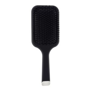 ghd the all-rounder paddle hair brush ― detangling hair brush for thick hair ― broad flat base to create straight and sleek blow-dries ― set your style, brush out waves, and add texture ― black