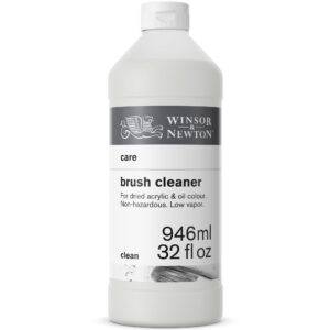 winsor & newton brush cleaner & restorer, 32.0-oz bottle