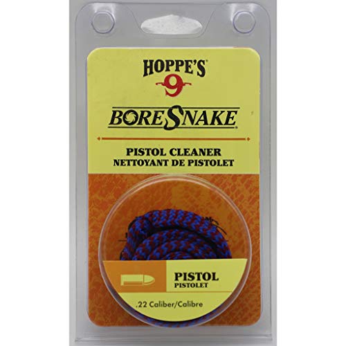 Hoppe's Boresnake .22 Caliber Pistol and Revolver, Clam E/F, Black