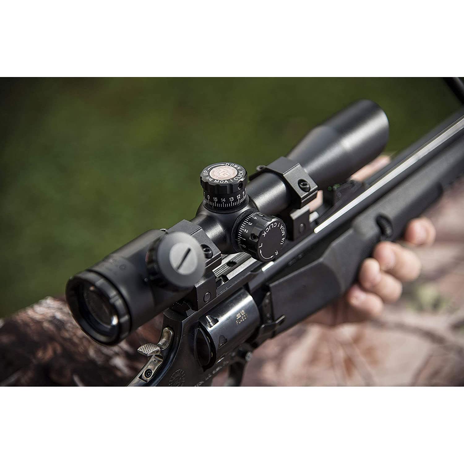 TruGlo Crossbow 4X32 Scope with Rings, Black - TG8504B3