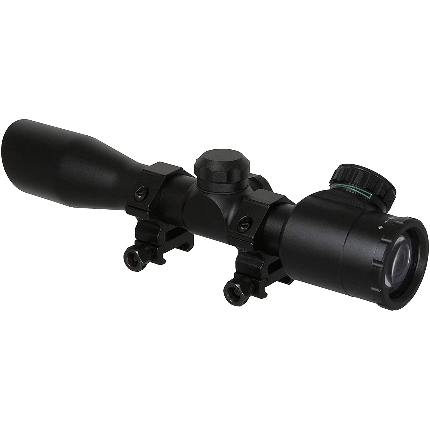 TruGlo Crossbow 4X32 Scope with Rings, Black - TG8504B3