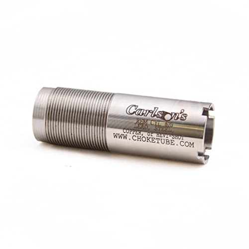 Carlsons Choke Tubes 20 Gauge for Remington [ Cylinder | 0.620 Diameter ] Stainless Steel | Flush Mount Replacement Choke Tube | Made in USA