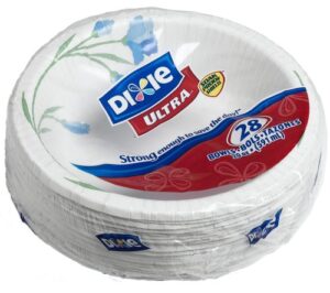 dixie ultra bowls, 28-count package (pack of 6)