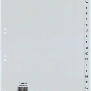 Rexel Ring Binder Polypropylene (Alphabetic Register, DIN A4) – Grey