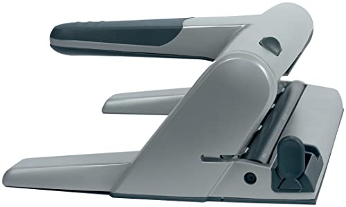 Leitz 51140184 Adjustable Hole Punch, up to 6 Hole Punching, 30 Sheets, Metal, AKTO, 51140084 - Silver