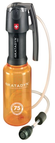 Katadyn Vario Water Filter, Dual Technology Microfilter for Personal or Small Group Camping, Backpacking or Emergency Preparedness