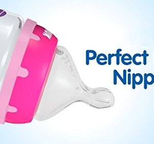 NUK Wide Neck Silicone Nipple, Fast Flow, Size 2, 2-Count (1 Package)