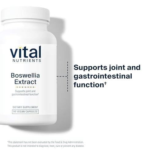 Vital Nutrients - Boswellia Serrata Extract - Herbal Support for Joint and Digestive Health - 90 Vegetarian Capsules per Bottle - 400 mg