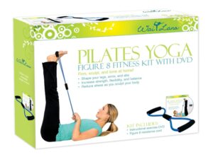 wai lana kits: pilates yoga figure 8 kit with dvd