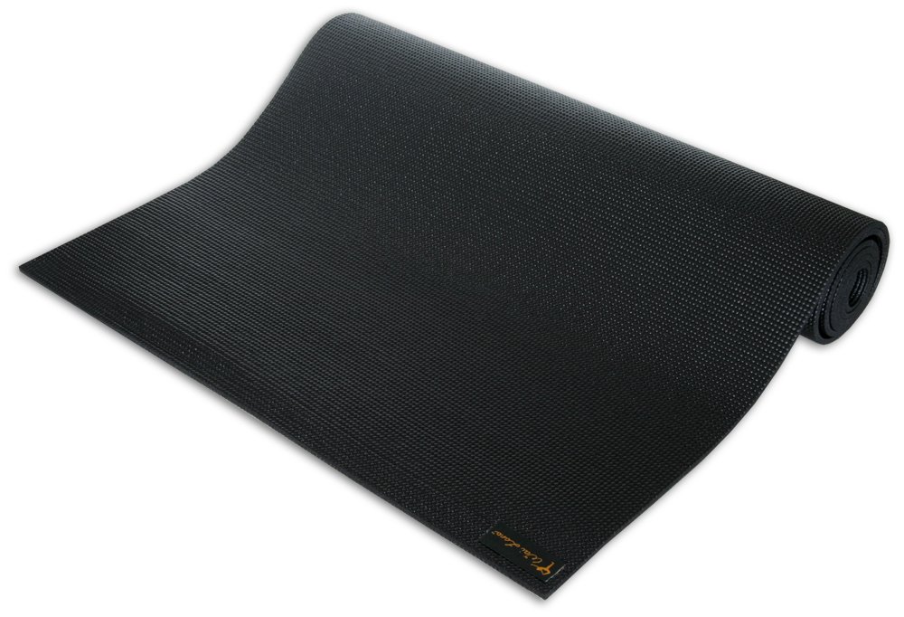 Black Extra Thick Yoga and Pilates Mat