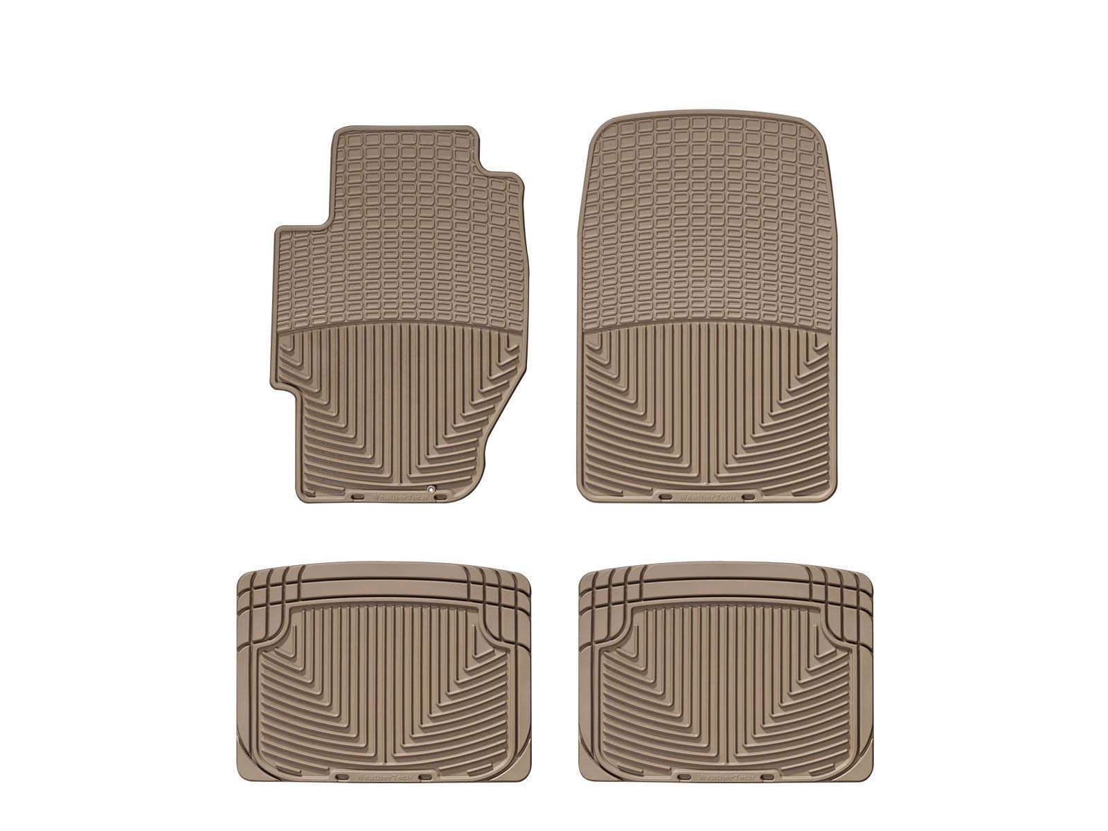 WeatherTech All-Weather Floor Mats for RL, Vigor, Integra, RSX, Prelude, CL - 1st & 2nd Row (W34TN-W20TN), Tan