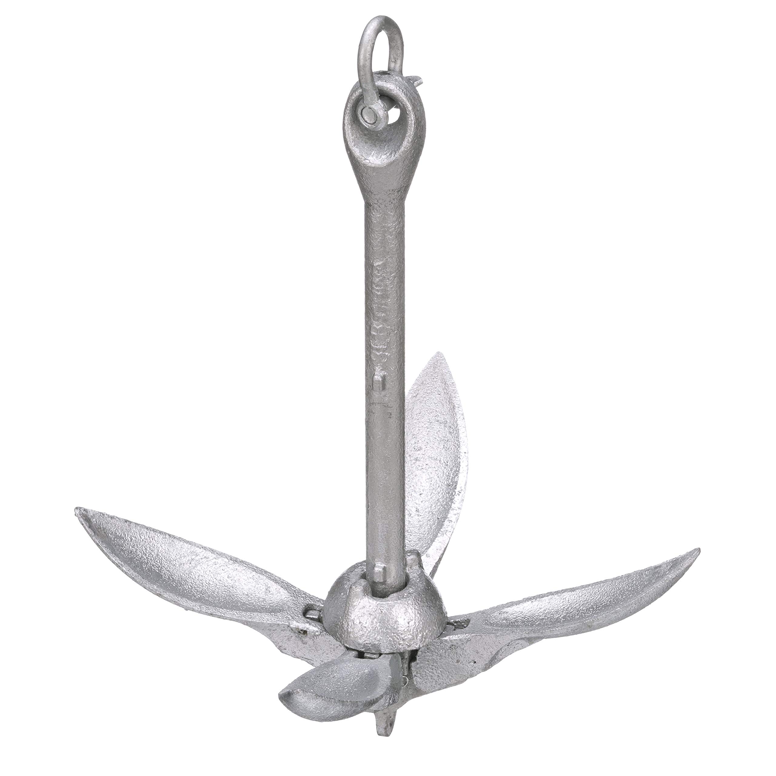 Attwood 11964-1 Grapnel Folding Anchor, 3 lb, Silver