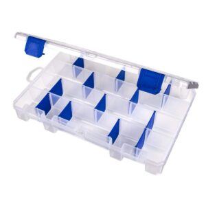 Flambeau Outdoors 4007 Tuff Tainer, Fishing Tackle Tray Box, Includes [12] Zerust Dividers, 24 Compartments