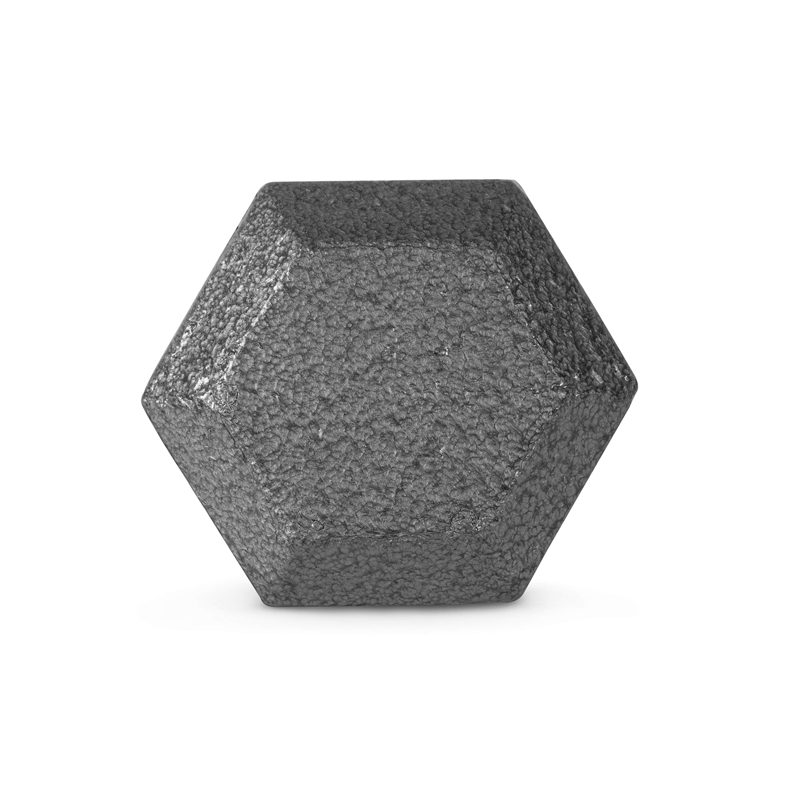 CAP Barbell Solid Hex Single Dumbbell (25-Pound)