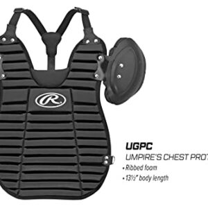 Rawlings | UGPC Umpire's Chest Protector | 13.5" | Black