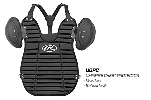 Rawlings | UGPC Umpire's Chest Protector | 13.5" | Black