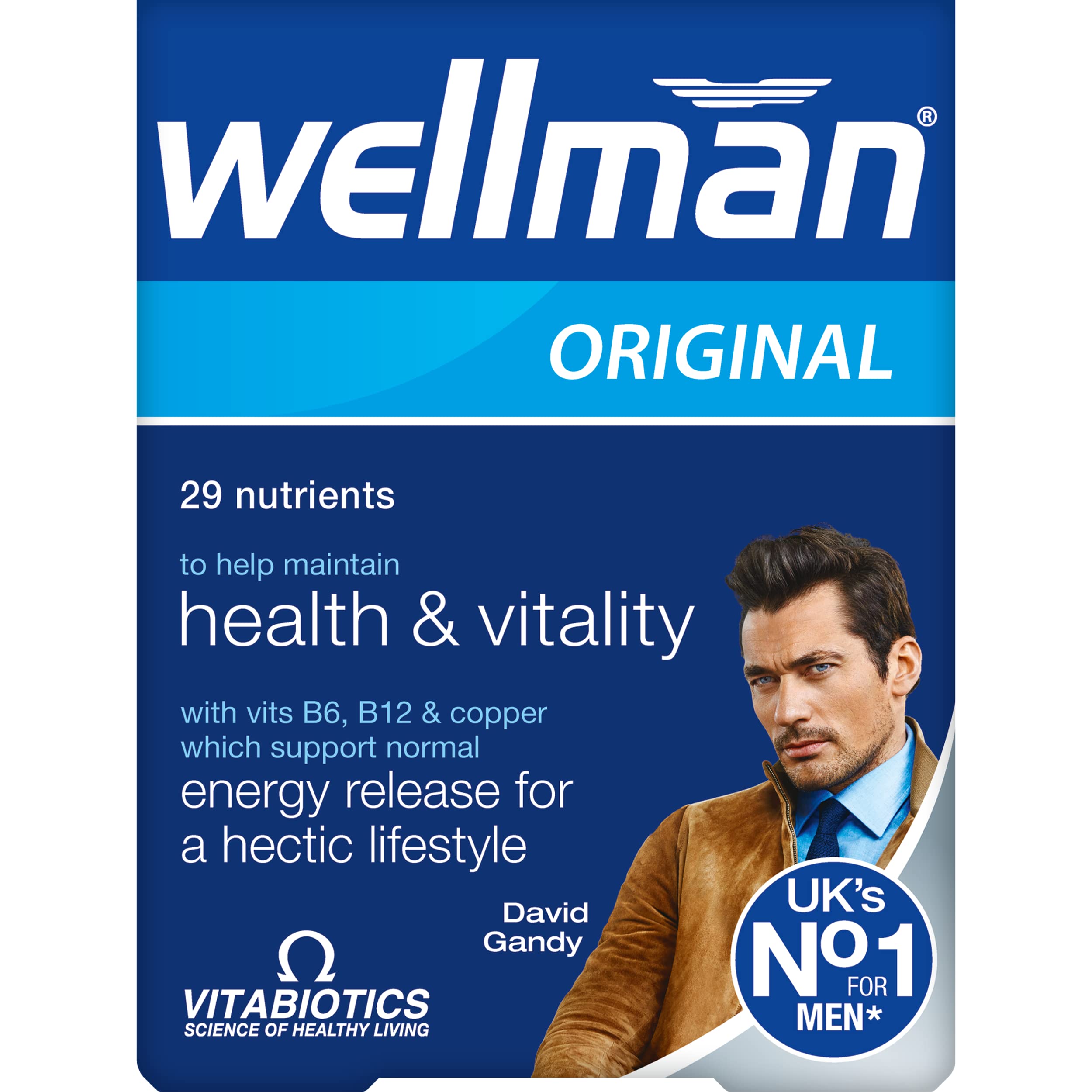 Vitabiotics Wellman 30 tablets