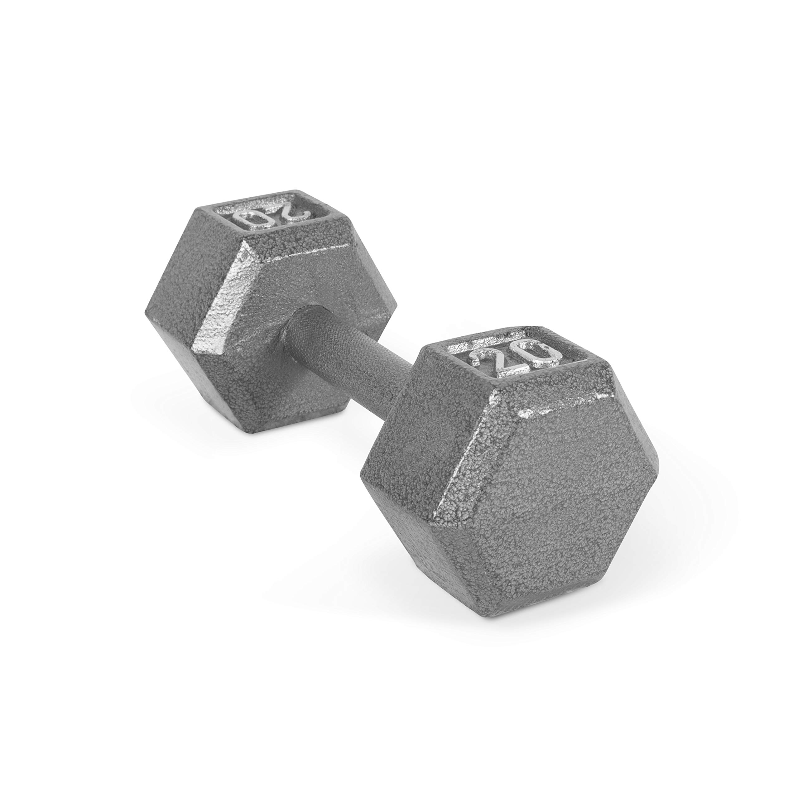 CAP Barbell Solid Hex Single Dumbbell (20-Pound)