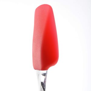 Norpro Silicone Large Scoop Spatula, Red, One Size, As Shown