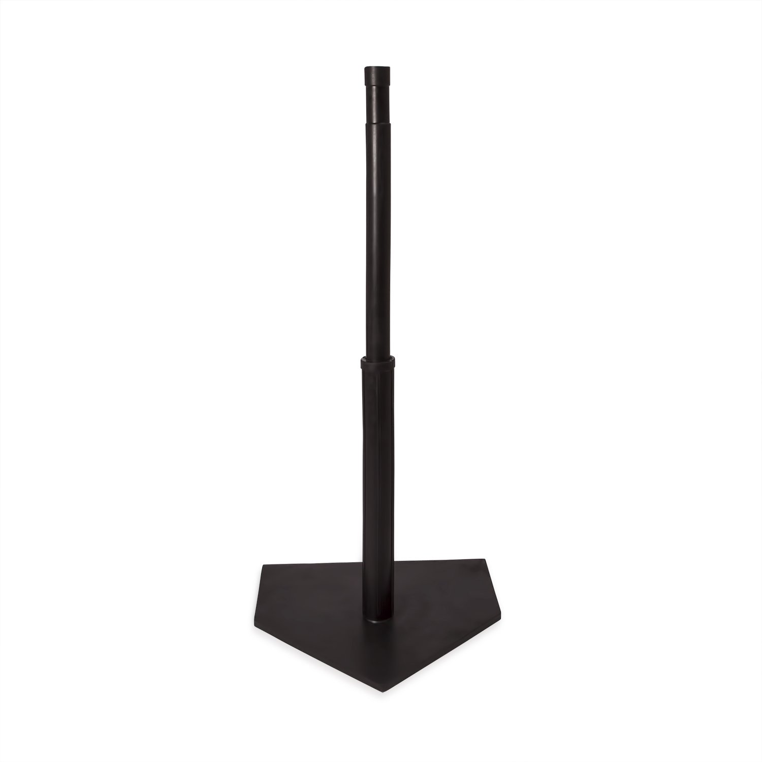 Champion Sports Deluxe Batting Tee - Mounted Adjustable Telescopic Batting Tee