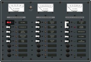 blue sea systems 8084 ac main + 6 positions/dc main + 15 positions