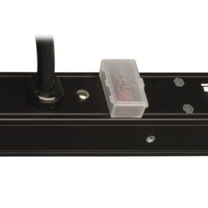 Tripp Lite Metered PDU, 20A, 28 Outlets (5-15/20R), 120V, L5-20P/5-20P Adapter, 15 ft. Cord, 0U Vertical Rack-Mount Power (PDUMV20), Metered (24 Outlet)