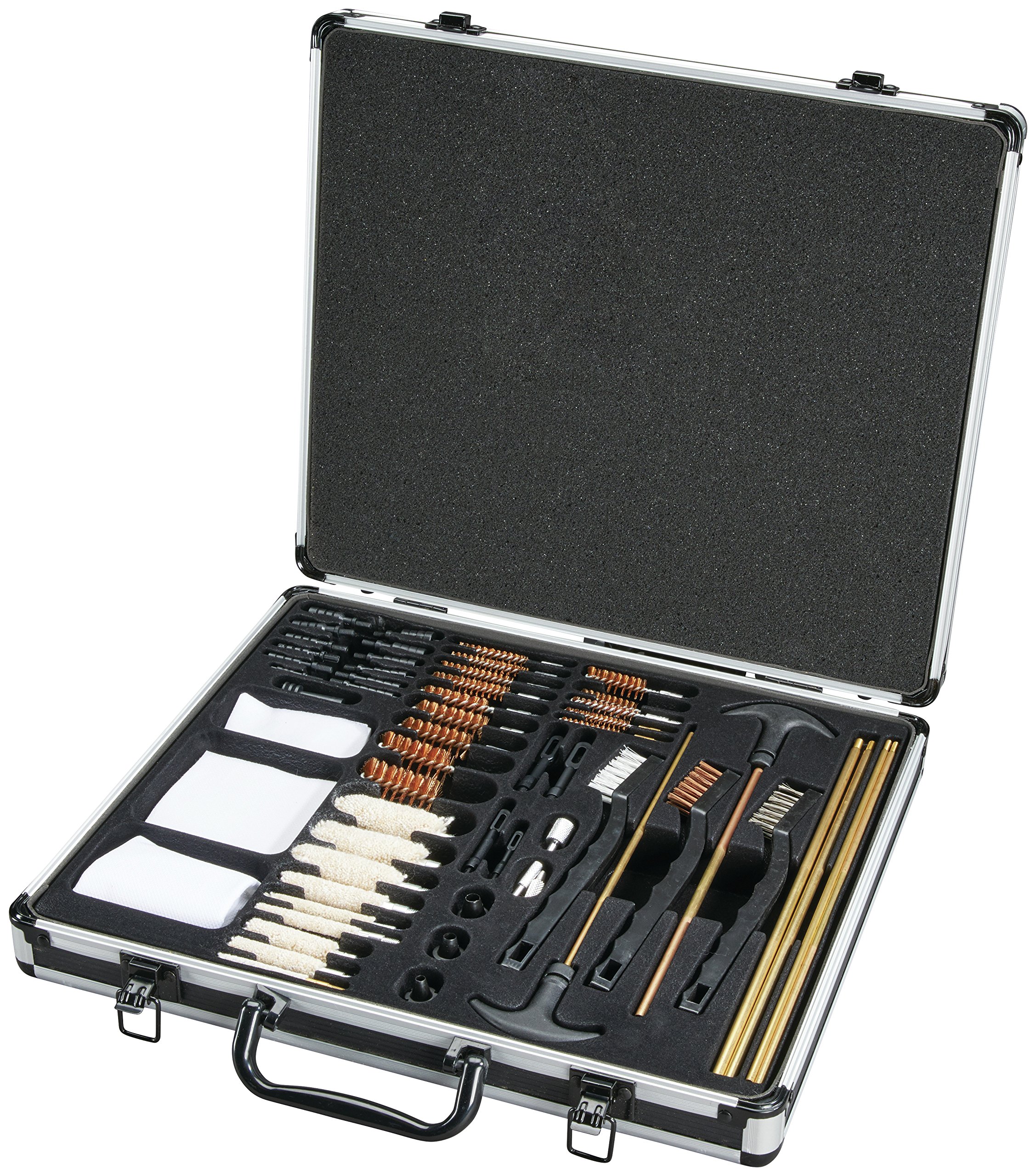 OUTERS Universal .17 & Up 62-Piece 70090 Gun Cleaning Kit In Aluminum Case