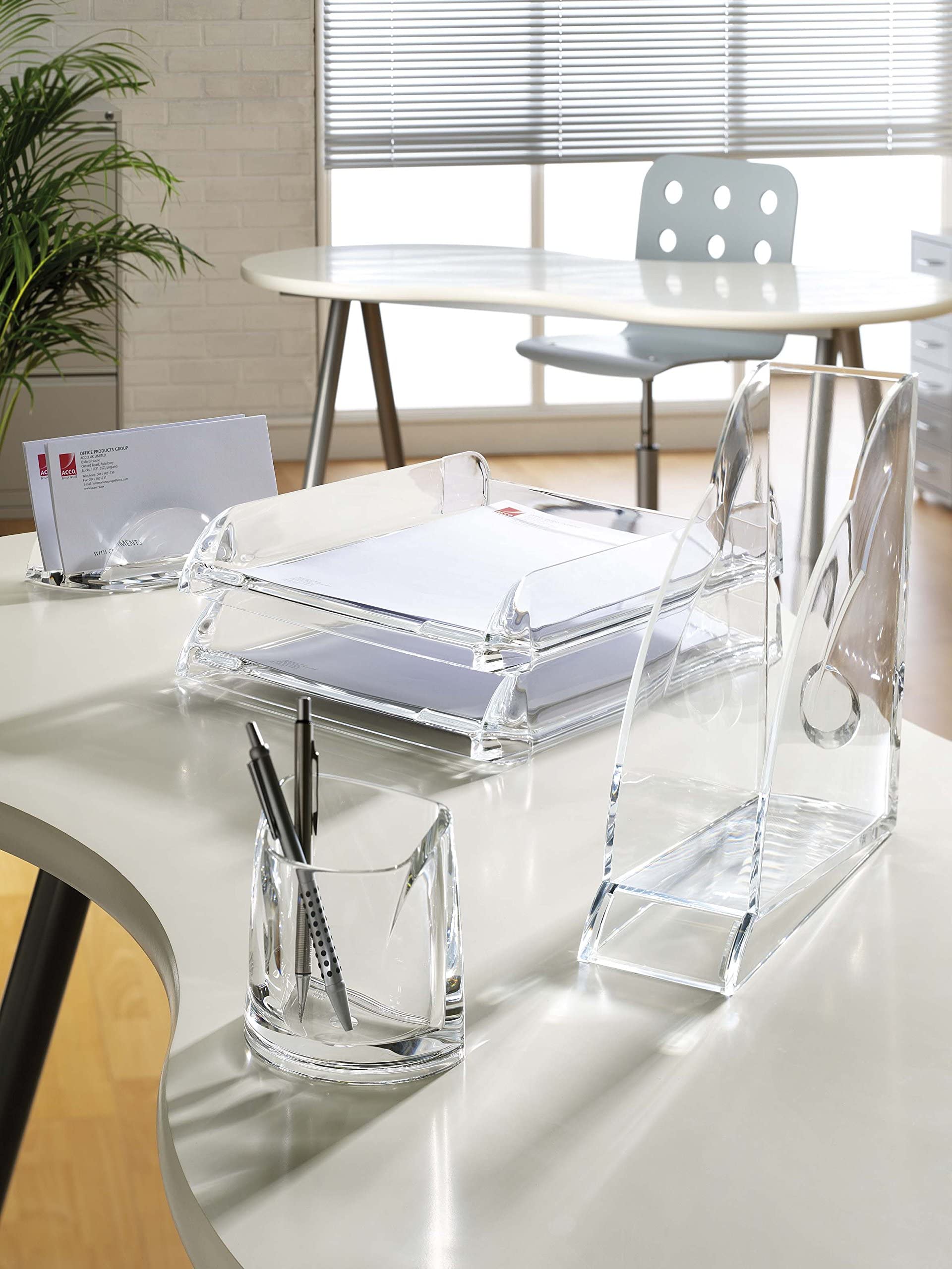 Rexel Nimbus Magazine Racks Clear