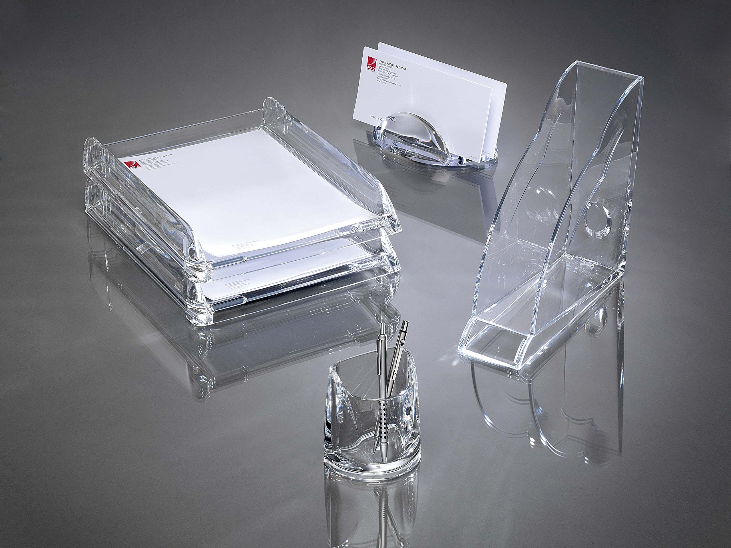 Rexel Nimbus Magazine Racks Clear