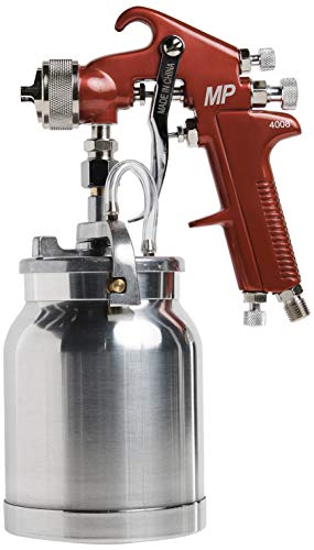 Astro Pneumatic Tool 4008 Spray Gun with Cup - Red Handle 1.8mm Nozzle